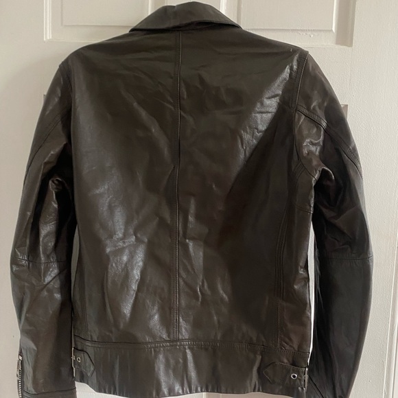 NANO UNIVERSE LEATHER JACKET - Picture 5 of 12